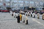 БУРГАС - Тържествено посрещане на Свещения Пояс на Пресвета Богородица