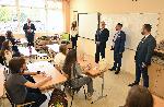 София - Президентът Радев в Първа английска гимназия