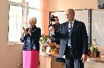 София - Президентът Радев в Първа английска гимназия