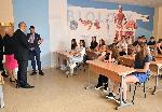 София - Президентът Радев в Първа английска гимназия