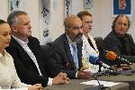 Пресконференция  във Варна във връзка със задържания кмет Благомир Коцев