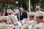 Пред базиликата „Света София" по традиция се провежда тържествена церемония по издигане знамето на София