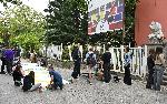 Деца рисуват София по случай празника на столицата