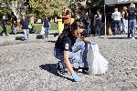 На площад "Св.Александър Невски" се провежда кампания "София без фасове"