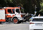 Двама души са загинали при тежка катастрофа между лек автомобил и мотор на бул. "Драган Цанков" в София