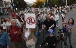 Варна - Протест в защита на кмета Благомир Коцев