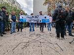 София - Протест пред централата на ДПС - Ново начало