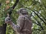 ВИДИН - Паметник на цар Иван Срацимир с изкривен жезъл