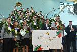 София - Посрещане на волейболния отбор на летището