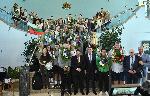 София - Посрещане на волейболния отбор на летището