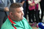 София - Посрещане на световния шампион Ружди Ружди - тласкане на гюле -паралимпийци