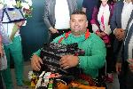 София - Посрещане на световния шампион Ружди Ружди - тласкане на гюле -паралимпийци