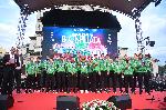 София - Посрещане на националите по волейбол