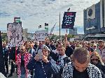 София - Шествие в подкрепа на палестинския народ