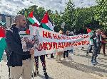 София - Шествие в подкрепа на палестинския народ