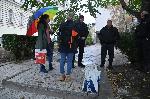 София - Централа на ДПС -Ново начало - акция на БОЕЦ - боклук