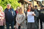 София - село Герман - протест срещу строеж на блокове