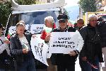 София - Протест на земеделци пред Дома на Европа