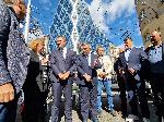 София - Протест на земеделци пред Дома на Европа