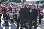 София - Церемония по посрещане на унгарския президент Тамаш Шуйок