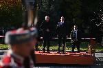 София - Церемония по посрещане на унгарския президент Тамаш Шуйок