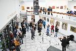Двама са лауреатите на Национална награда за скулптура на името на акад. Иван Лазаров
