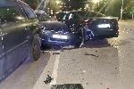 София - Катастрофа с шест автомобила на булевард Витоша