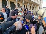София - Протест срещу еврото и посещението на Кристин Лангард, директор на ЕЦБ