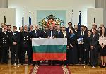 София - Президент- връчване на българското знаме на антрактиците