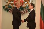 София - Президентство - орден 'Мадарски конник' за японския посланик Хисаши Мичигами