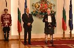 София - Президентът Румен Радев награждава Антъни Лейдън