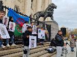 София - Протест на роми срещу насилието от полицаи