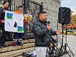 София - Протест на роми срещу насилието от полицаи