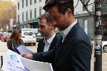 София - Спаси София - брифинг за паркинг местата на институциите