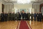 Президентът Румен Радев  отличи с почетен знак военнослужещи за приноса им към националната сигурност