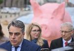 София - 'Продължаваме промяната' монтираха арт инсталация