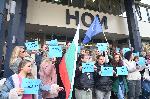 София - НОИ - протест на служители