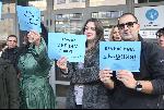София - НОИ - протест на служители