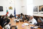 Варна -  Брифинг на Областият управление проф.Андриана Андреев
