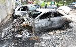 Варна - Изгорели автомобили