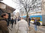Протест срещу реформата в паркирането в пред сградата на областния управител