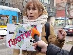 София - Протест срещу разширяване на Синя и Зелена зони