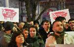 София - Протест срещу бюджета на управлението Борисов-Пеевски под надслов 'Няма да позволим да ни излъжат'