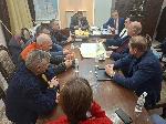 Горящ танкер и заседание на Областният кризисен щаб по бедствия и аварии