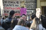 София - Протест на студенти пред НАТФИЗ