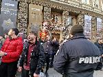 София - Протест на студенти пред НАТФИЗ