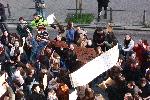 София - Протест на студенти пред НАТФИЗ