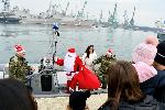 Варна - Дядо Коледа във Военноморската база