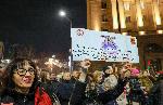 София - Протест с искане за оставка на правителството - 'Оставка! Вън Пеевски и Борисов от властта'