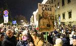 София - Протест с искане за оставка на правителството - 'Оставка! Вън Пеевски и Борисов от властта'